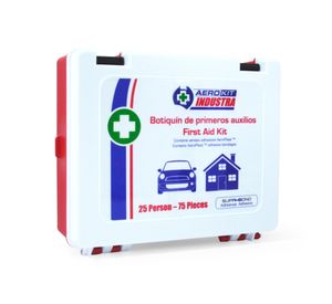 Botiquín primeros auxilios Steelpro