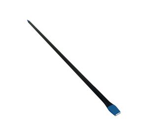 Chuzo hexagonal 1,1/ 4''x1,7m negro/azul Abasolo