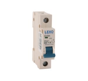 Interruptor automático C 32A EBS6BN Lexo