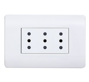 Placa armada toma corriente 3M Génesis Schneider