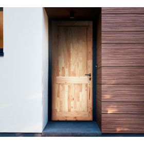 Puerta pino oregón Corral 75x200 cm