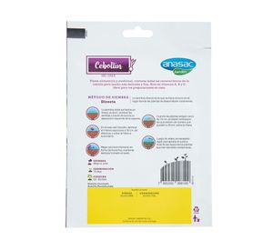 Semilla cebollin 1 gr Anasac