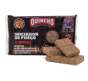 Iniciador de fuego café 32 unidades Quincho