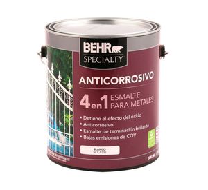 Anticorrosivo 1 galón 4 en 1 blanco brillante Behr