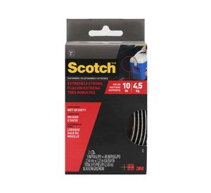 Sujetador de fijación 25,4 mm x 1,21 m 2 unidades Scotch.