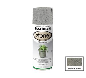 Pintura spray 430 ml Stone gris texturado Rust-Oleum