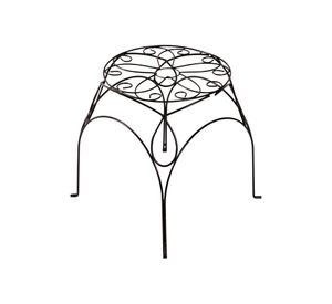 Soporte maceta negro Outzen