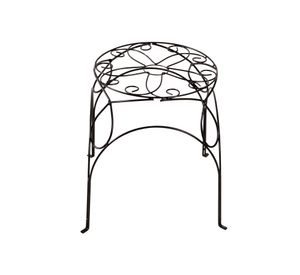 Soporte maceta negro Outzen