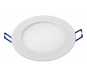 Foco embutido redondo led 18W 22 cm luz cálida blanco