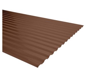 Greca 0,5x810x3000 mm policarbonato bronce Femoglas