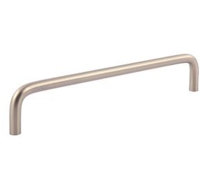 Manilla 128 mm lino níquel cepillado hbt