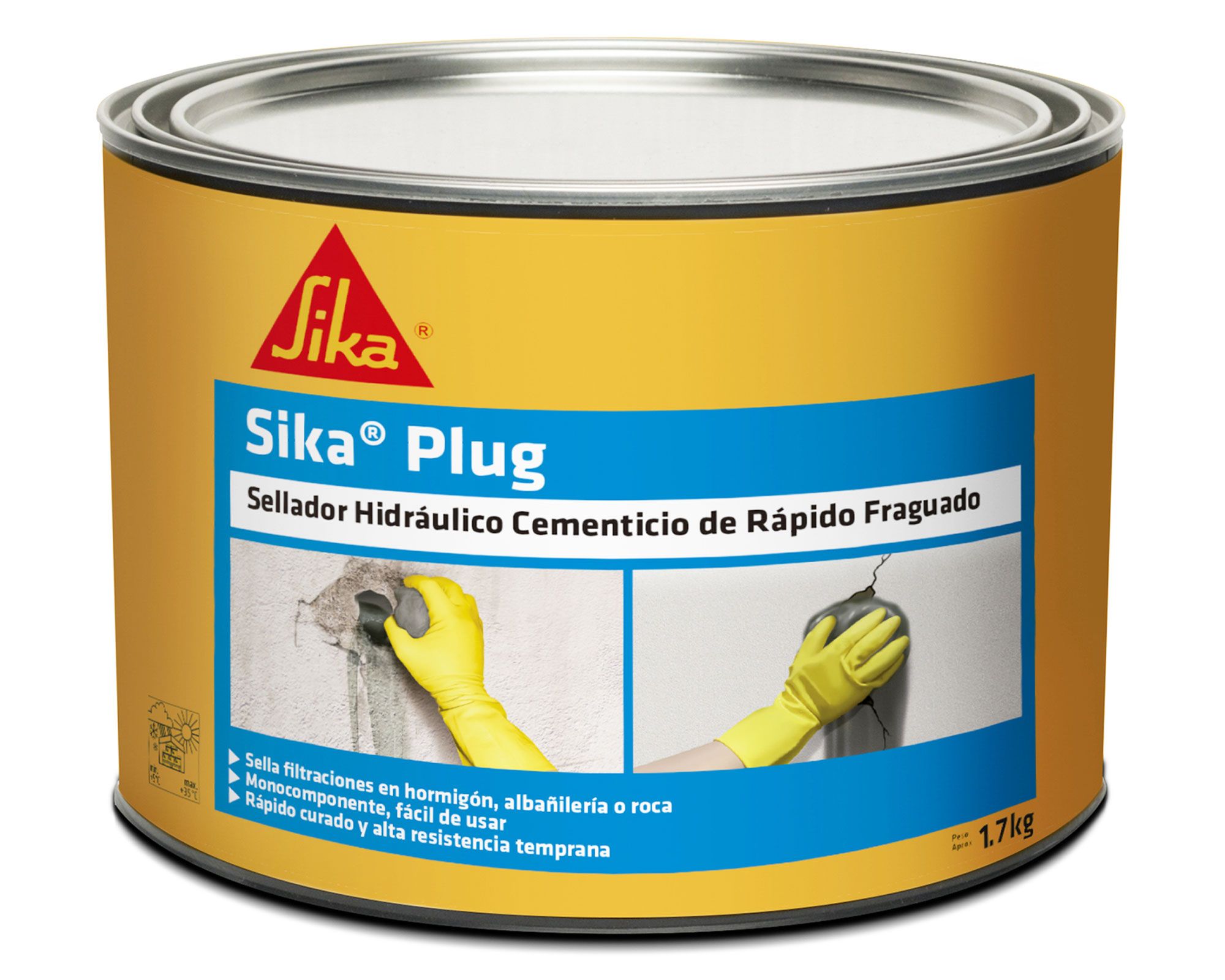 Sellador 1,7 kg Plug Sika