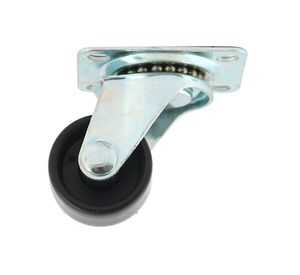 Rueda 25 mm placa cincada Gevemac