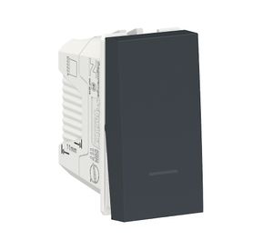 Módulo interruptor 16A 9/12 Orión grafito Schneider