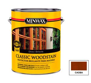 Protector de madera Quick Drying Deckstain caoba satín 3.785 lt