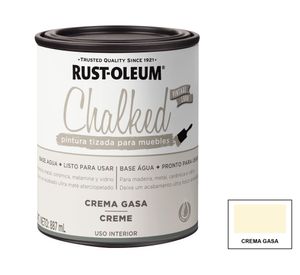 Pintura tizada Chalked crema gasa mate Rust-Oleum