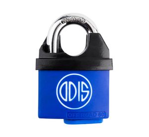 Candado Serie Off Road 60 azul/negro Odis