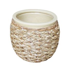 Macetero 20 cm Boho natural Outzen