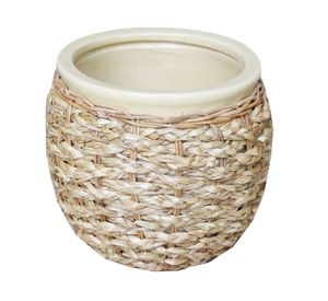 Macetero 20 cm Boho natural Outzen