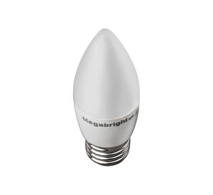 Ampolleta LED 5W C37 vela Megabright