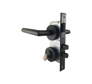 Cerradura embutir manilla negro colonial Scanavini