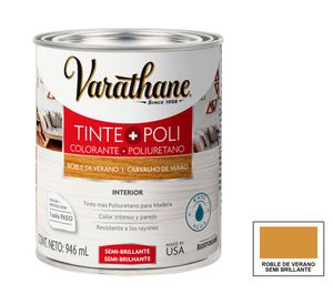 Tinte y poliuretano 946 ml Varathane roble de verano