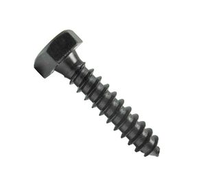 Tirafondo cabeza hexagonal 1/4x4'' pavonado 20 unidades Mamut