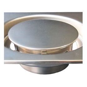 Drenaje ducha 11,5x11,5 cm inox Flustem