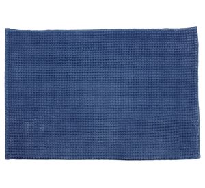 Piso baño 40x60 cm shaggy azul 2 unidades Cotidiana