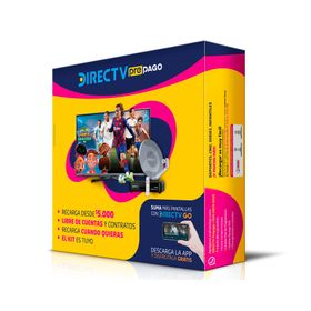 Kit HD prepago libre contrato DirecTV