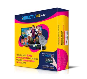 Kit HD prepago libre contrato DirecTV
