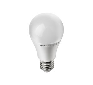 Ampolleta LED 9,5W E27 luz cálida A60 Megabright