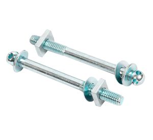 Perno marquesa 3/8x5'' zincado brillante 2 unidades Arnik