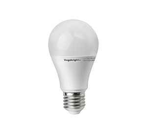 Ampolleta LED 9,5W E27 luz fría A60 Megabright