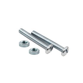 Perno cocina con tuerca M8 x 50 mm zincado 2 unidades Arnik