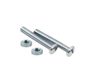 Perno cocina con tuerca M8 x 50 mm zincado 2 unidades Arnik