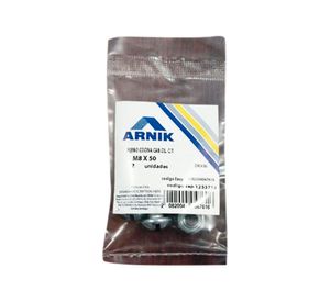 Perno cocina con tuerca M8 x 50 mm zincado 2 unidades Arnik