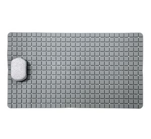 Piso baño antideslizante 70x40 cm cuadros Cotidiana