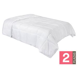 Plumón doble 2 plazas blanco Cotidiana