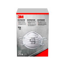 Mascarilla desechable 8200 20 un.