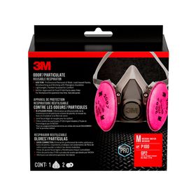 Respirador reutilizable media cara alto rendimiento 3M