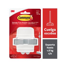 Gancho para escoba 1 un.