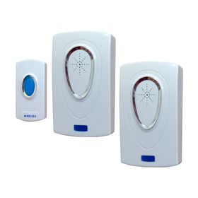 Timbre inalámbrico + 2 receptores blanco Completel