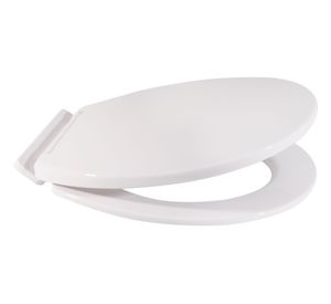 Asiento WC cierre suave elongado blanco Vessanti
