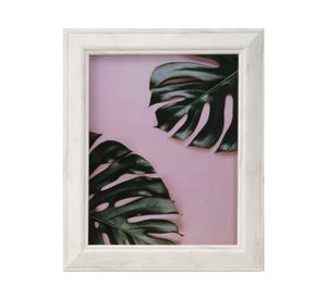 Marco foto básico blanco 3 piezas Cotidiana