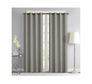 Cortina café 140x230 cm 2 unidades