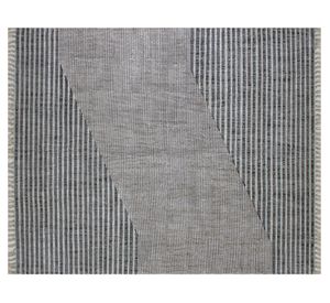 Alfombra 120x180 cm Líneas gris Cotidiana