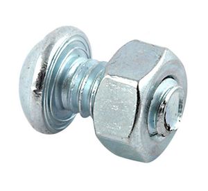 Perno cocina con tuerca 1/4x1/2'' zincado 20 unidades Arnik