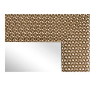 Espejo 50x80 cm marco dorado Cotidiana