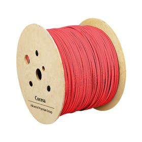 Cable EVA plus 2,5 mm 1 m H07Z1-U rojo Cocesa.